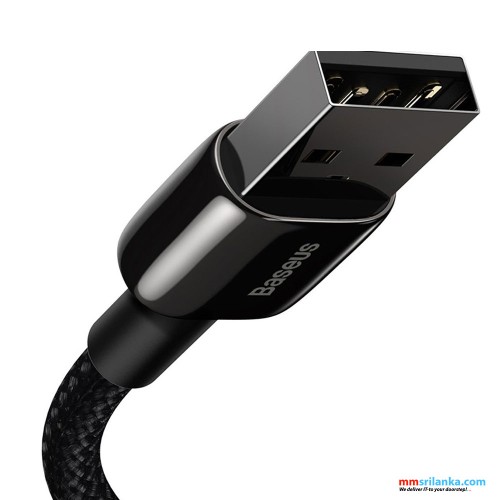 Baseus Tungsten Gold Fast Charging Data Cable USB to iP 2.4A 2M